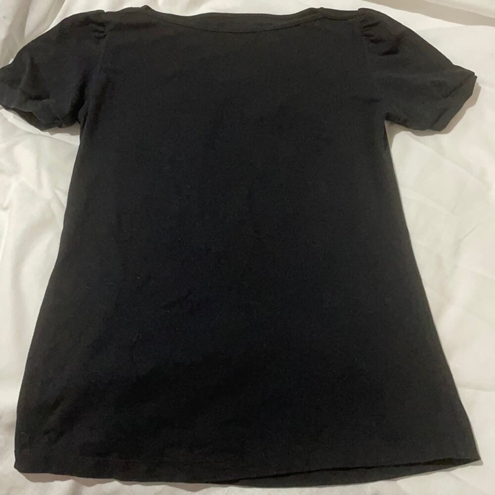 Central Park west M black fitted long t worn once